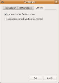 screen shot of beediff_config_others